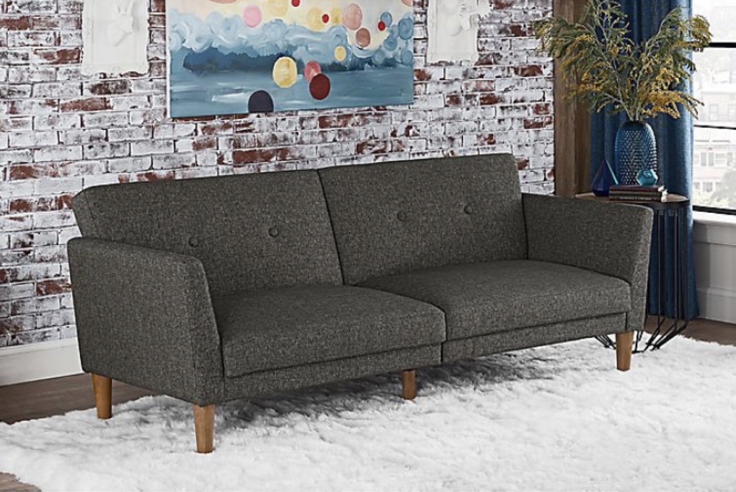 Grey Sofa bed very good condition - photo 2