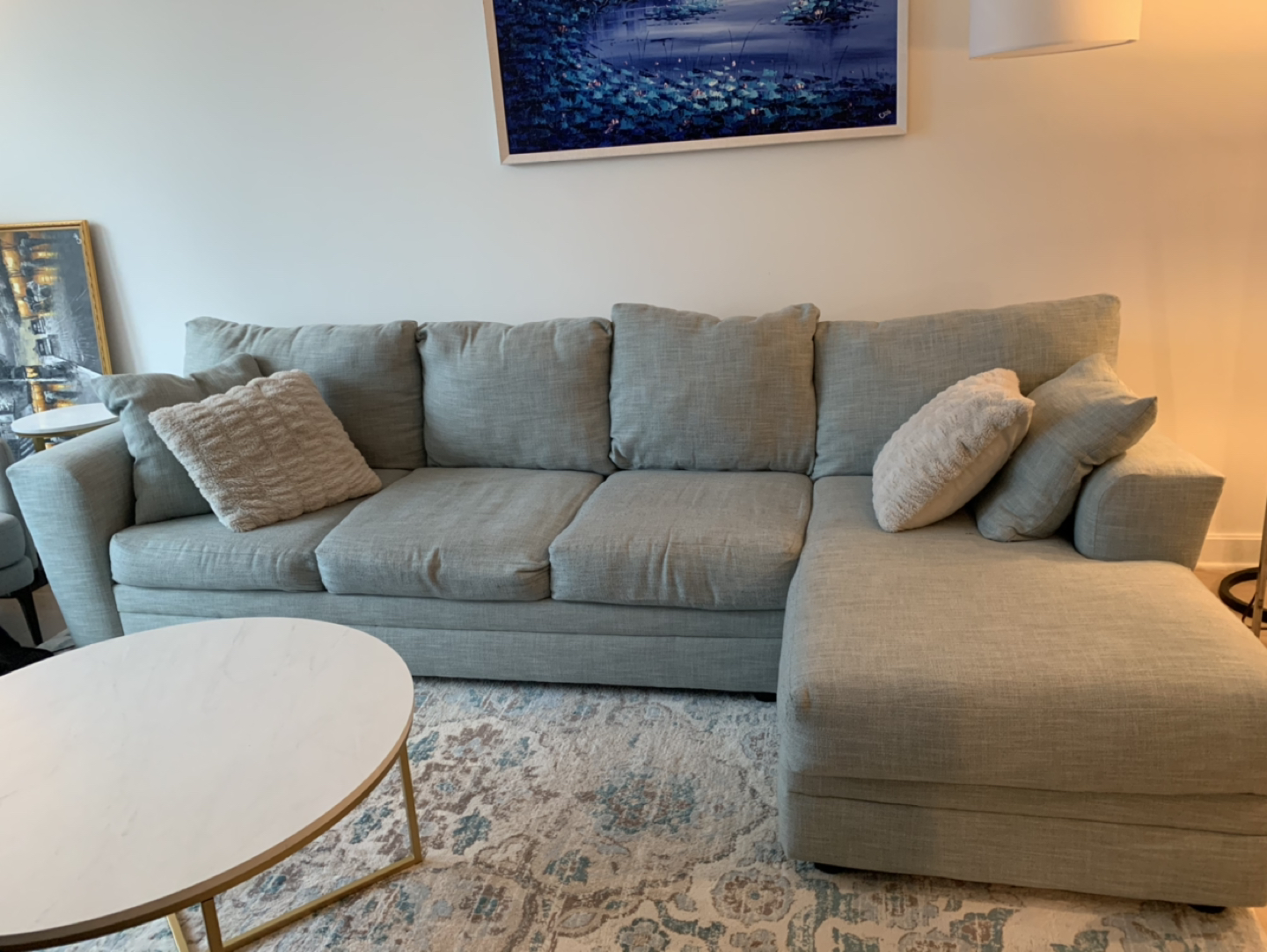 L shape comfy couch - photo 2
