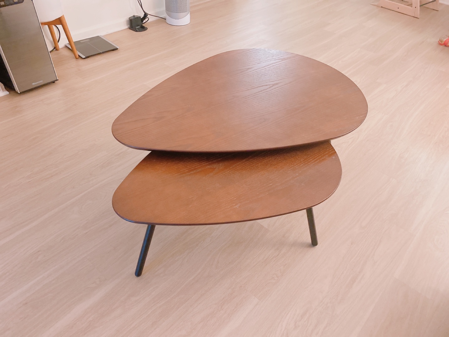 Hassan Nesting 2 Piece Coffee Table Set