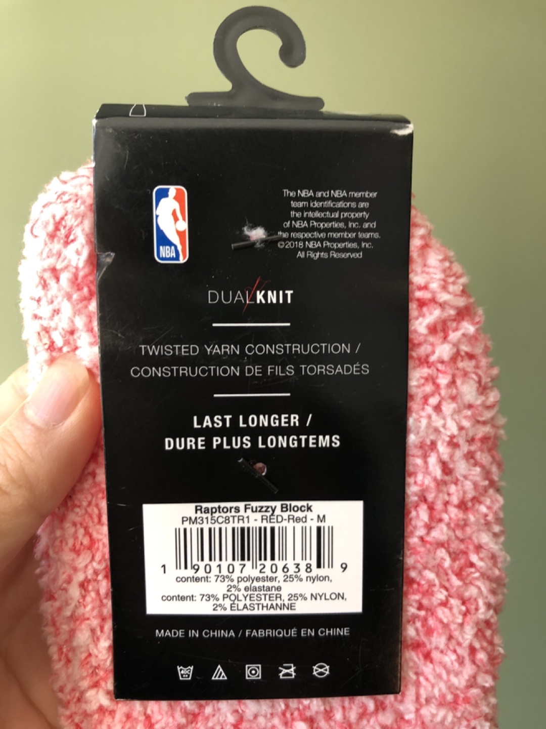 Raptors Fuzzy Socks - photo 3
