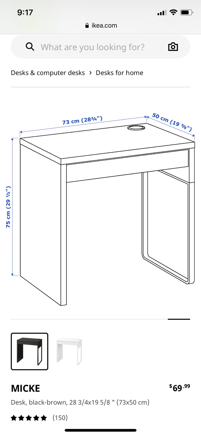 IKEA Micke desk - photo 2