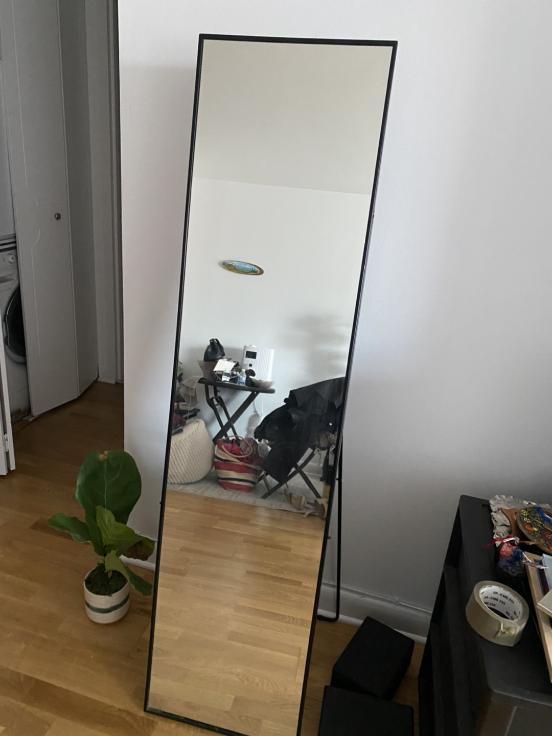 Nice floor mirror- looks new!