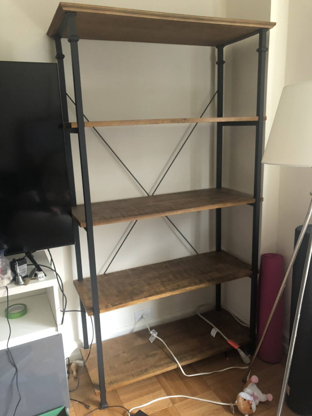 5 shelves bookcase - photo 5