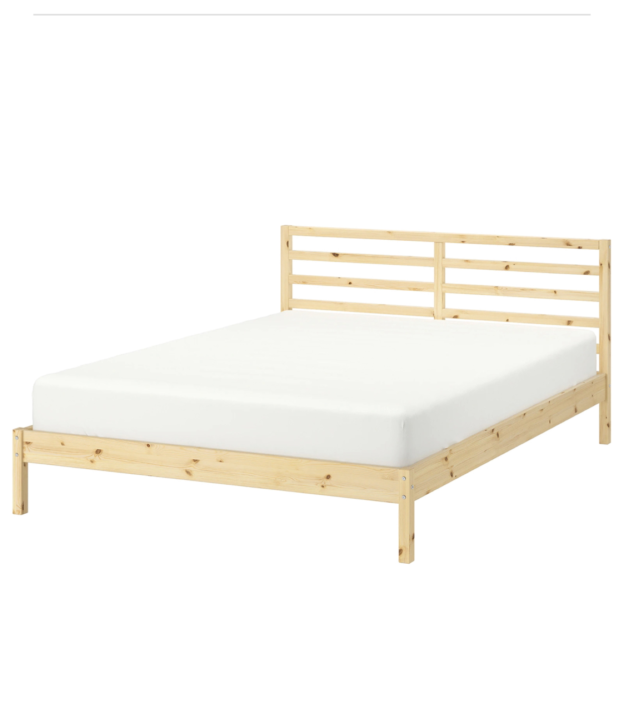 TARVA
Bed frame, pine/LuröyQueen - photo 4