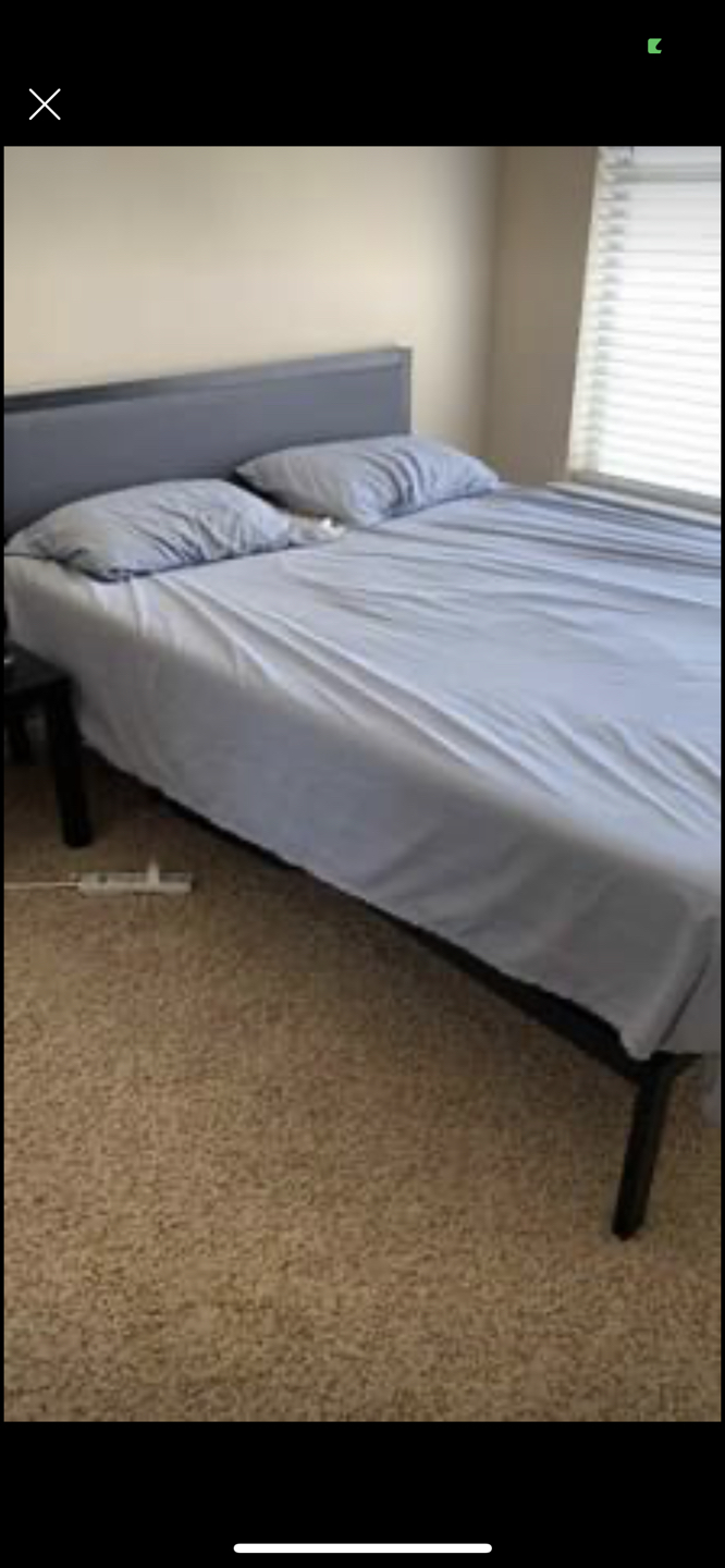 Queen bed frame for sale