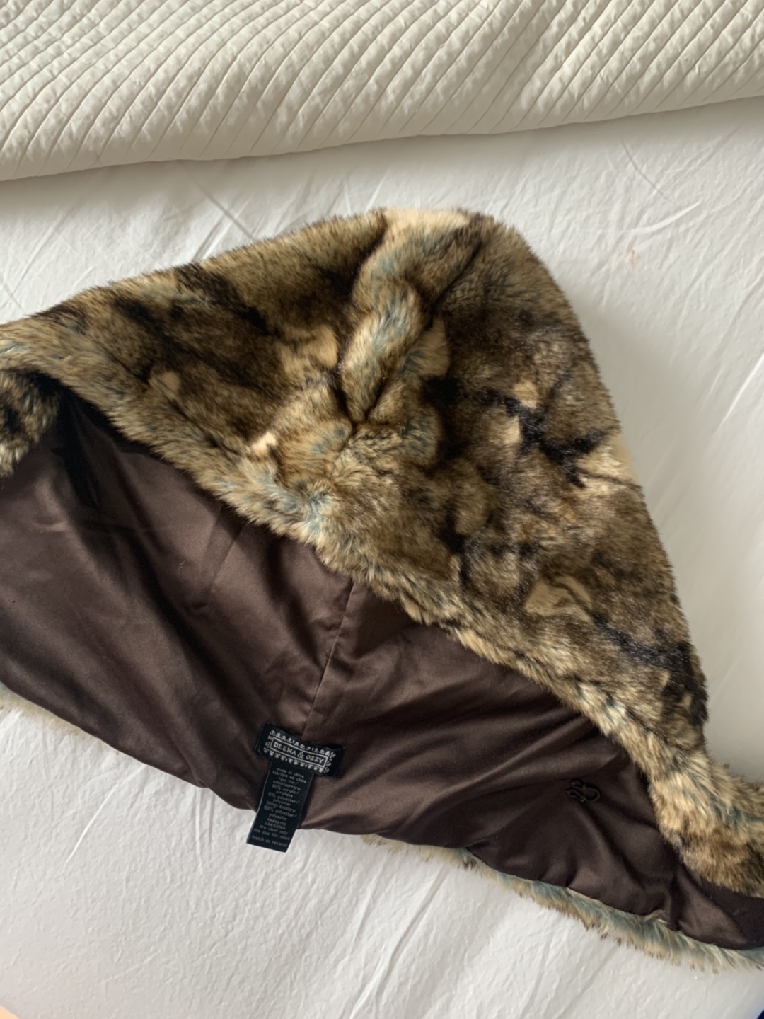 Fur hoodie - photo 3