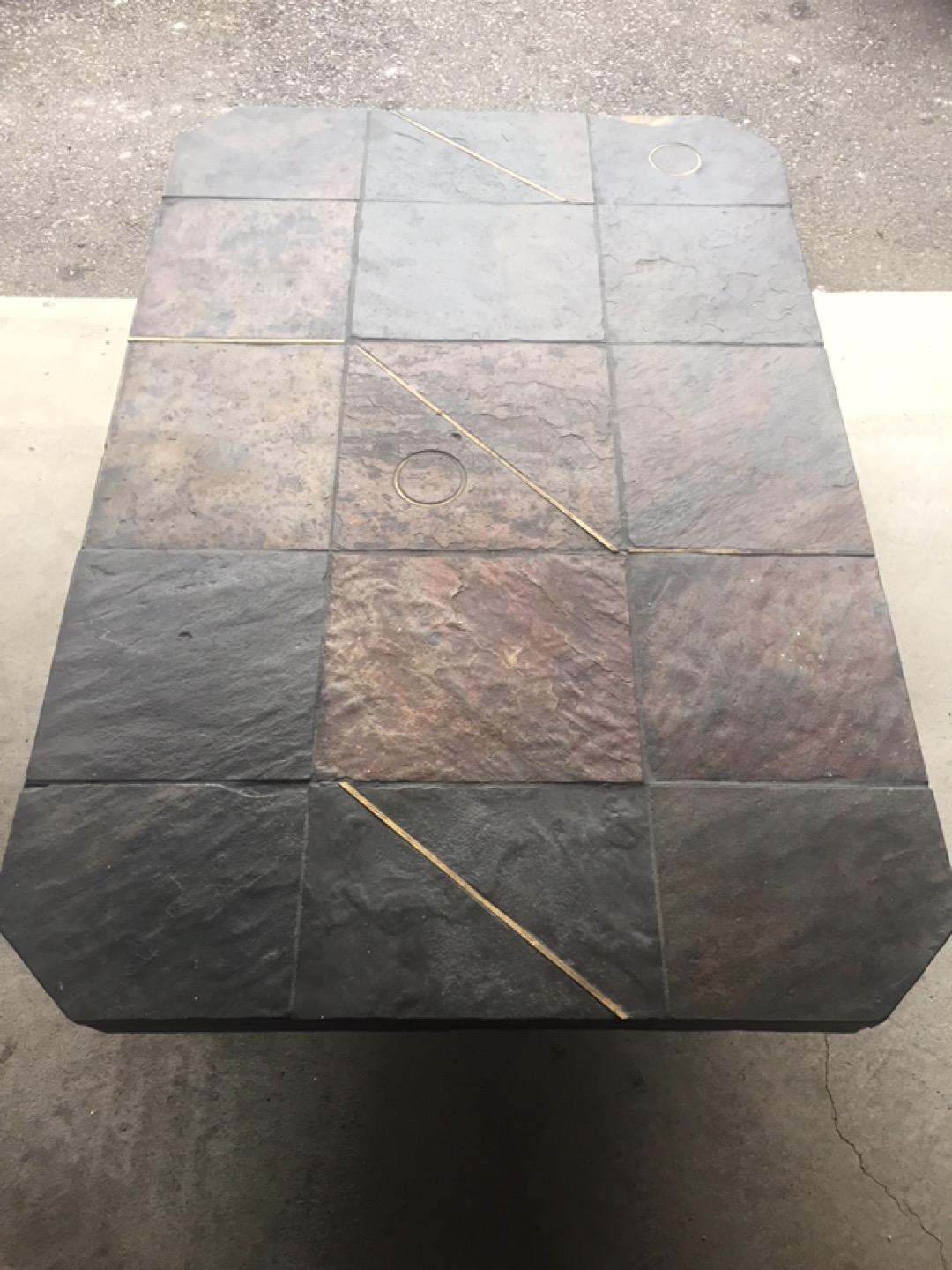 Rustic Slate Coffee Table - photo 4