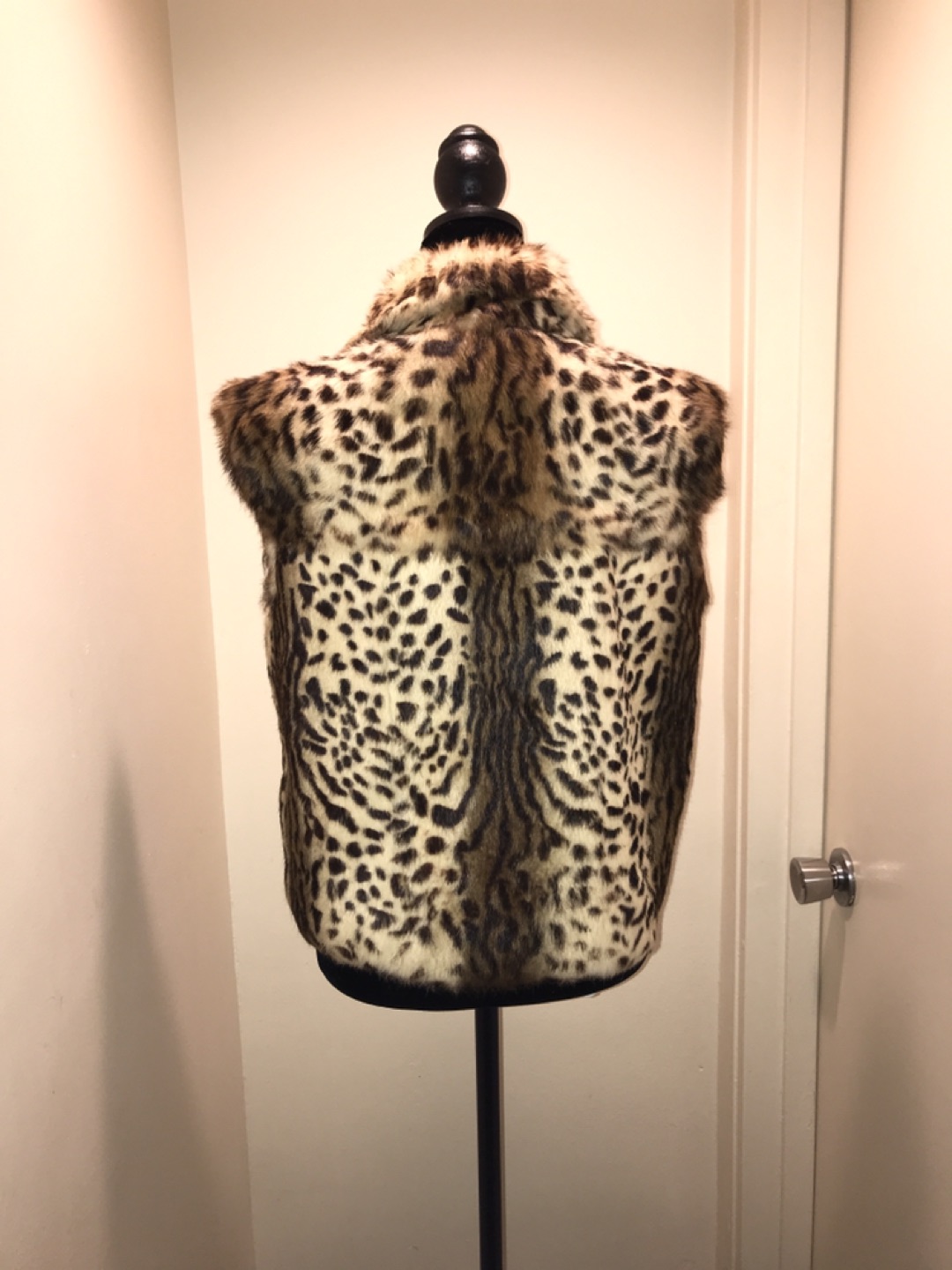 Adrienne Landau Rex rabbit fur vest - photo 2