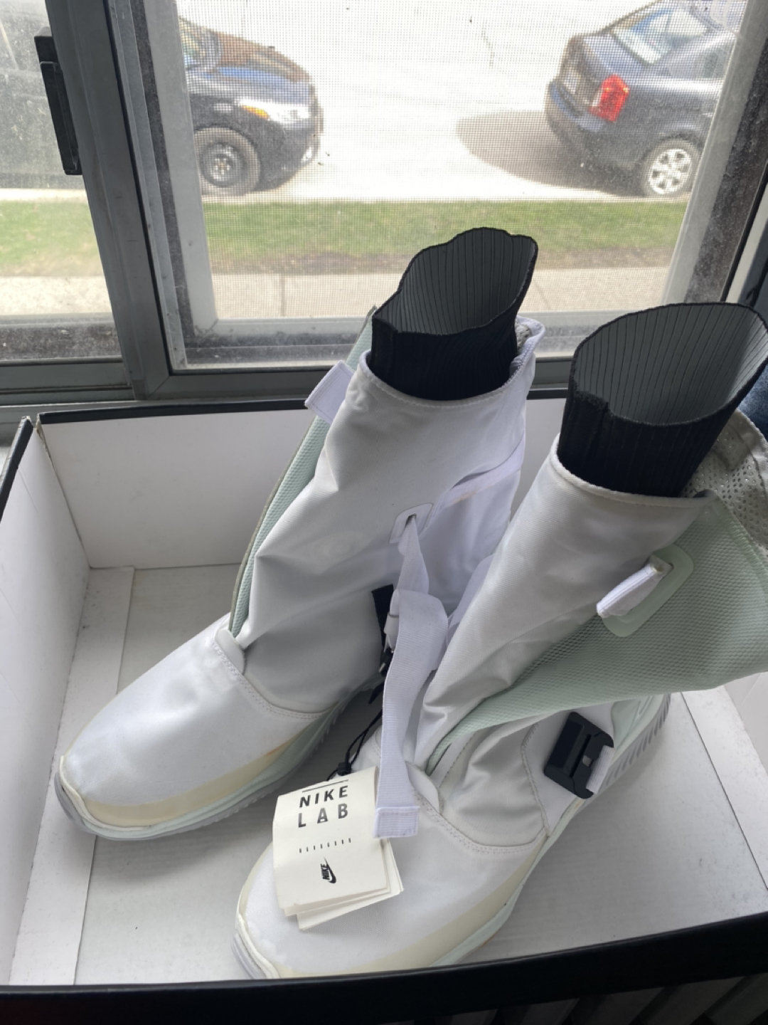NIKE shoes white. Never used !  - photo 5