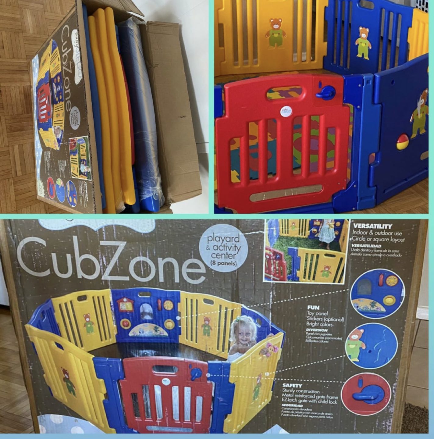 Baby Diego Playpen and Activity Center - photo 2