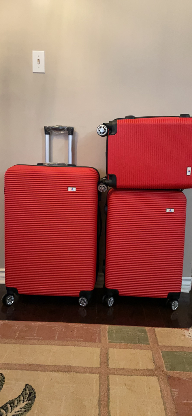 3 pcs set  hard case luggage  image indicator(2)