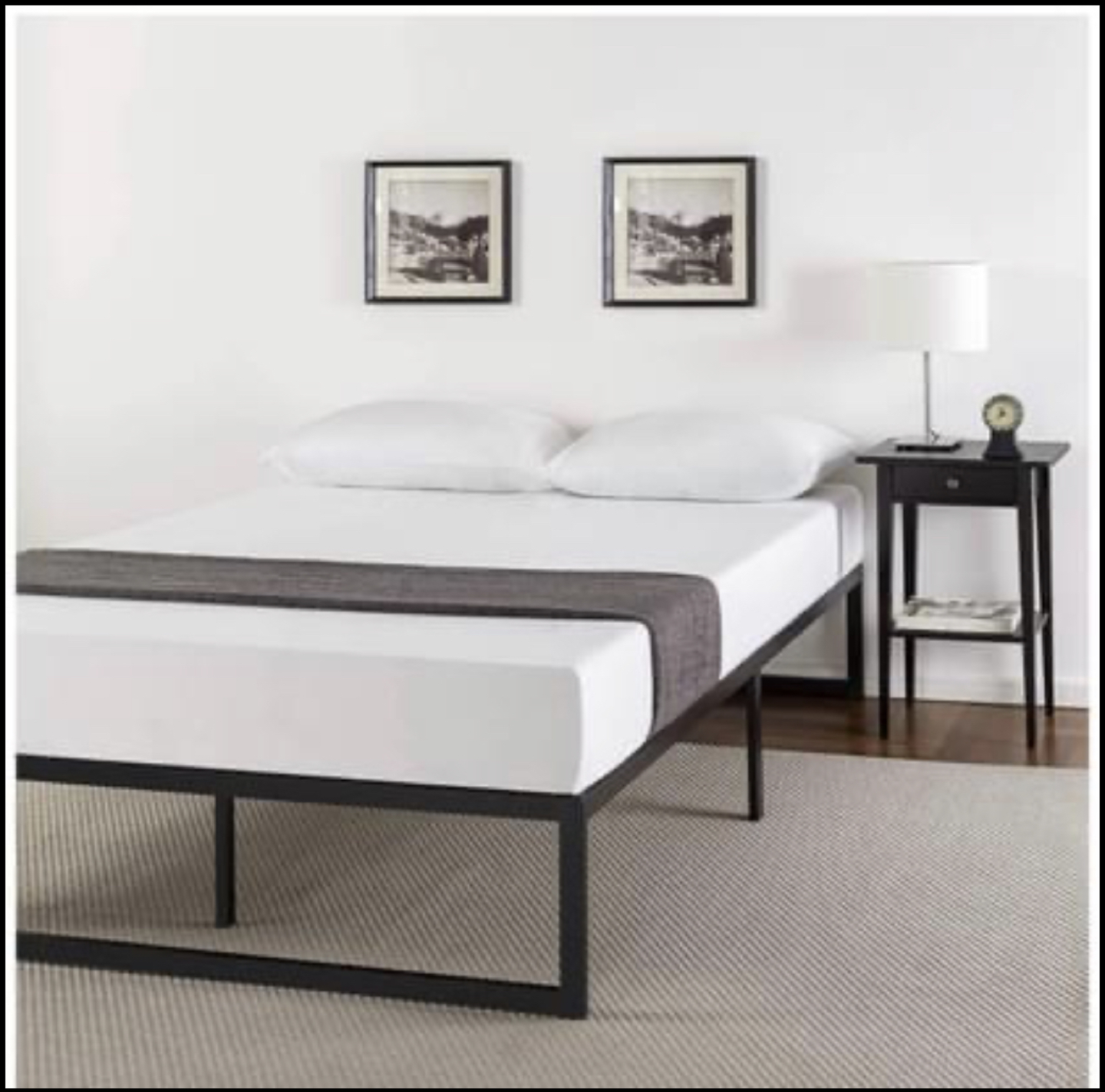 Queen bed frame