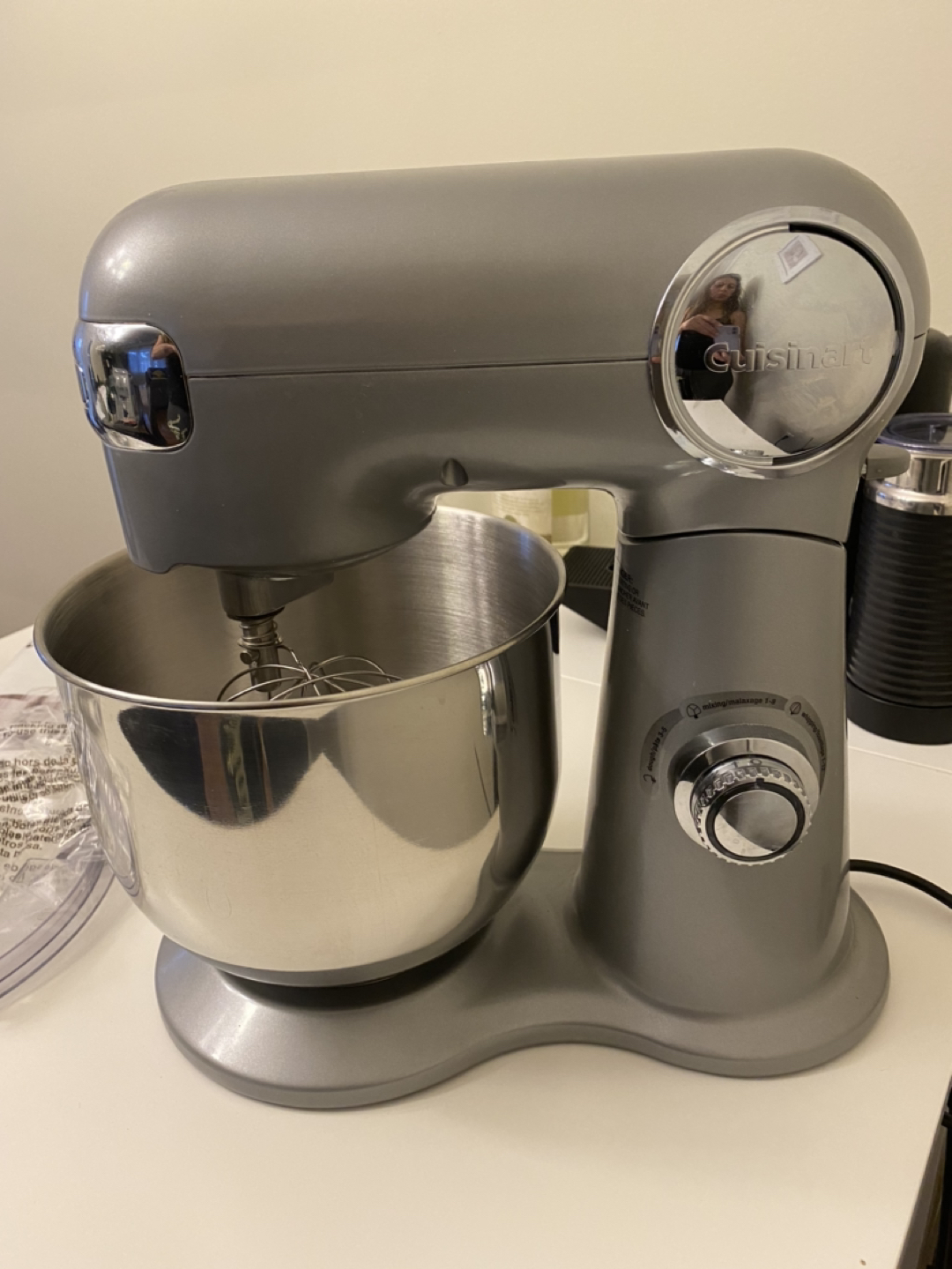 Silver Cuisinart Mixer  thumbnail