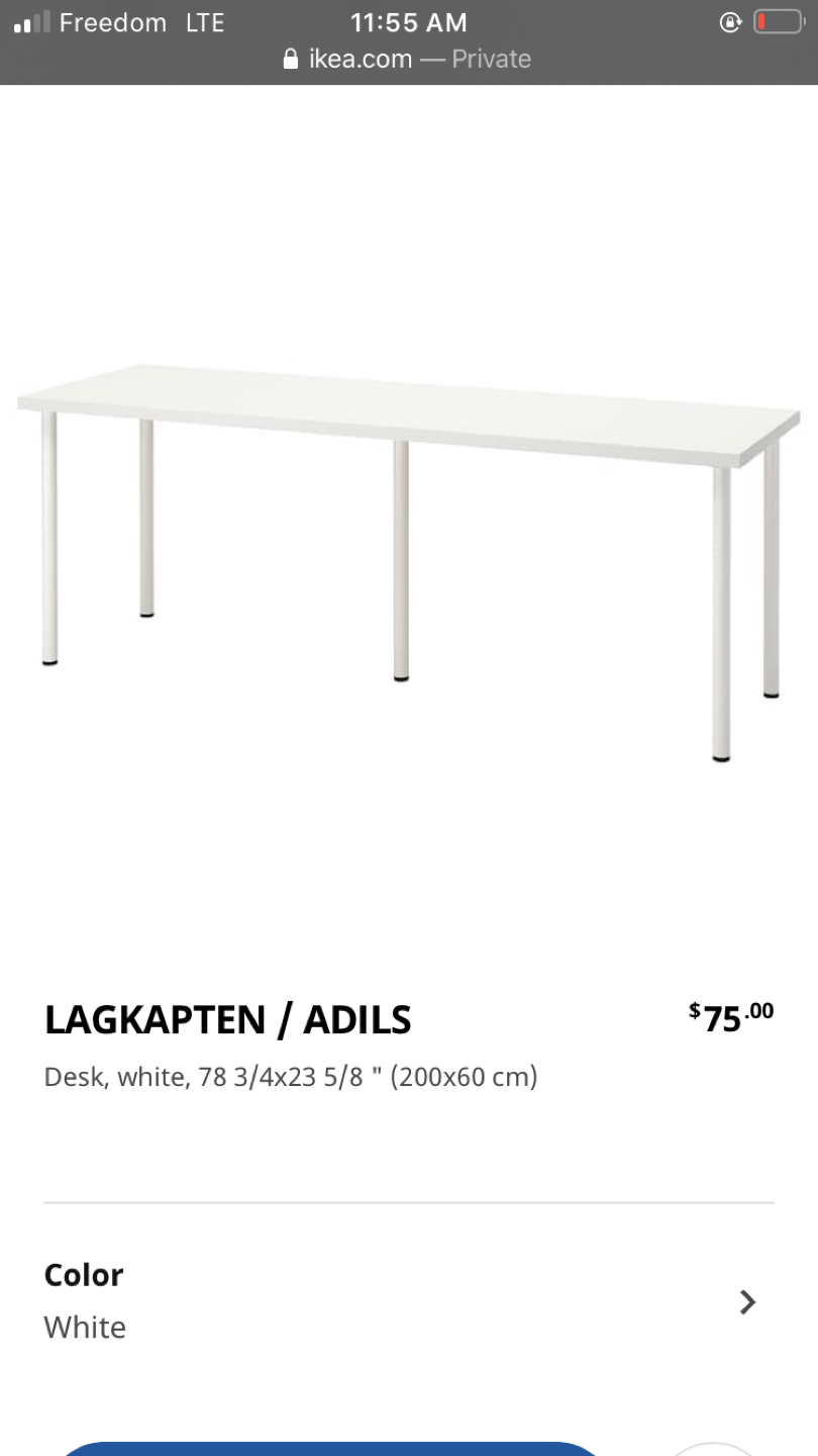 IKEA desk or table 