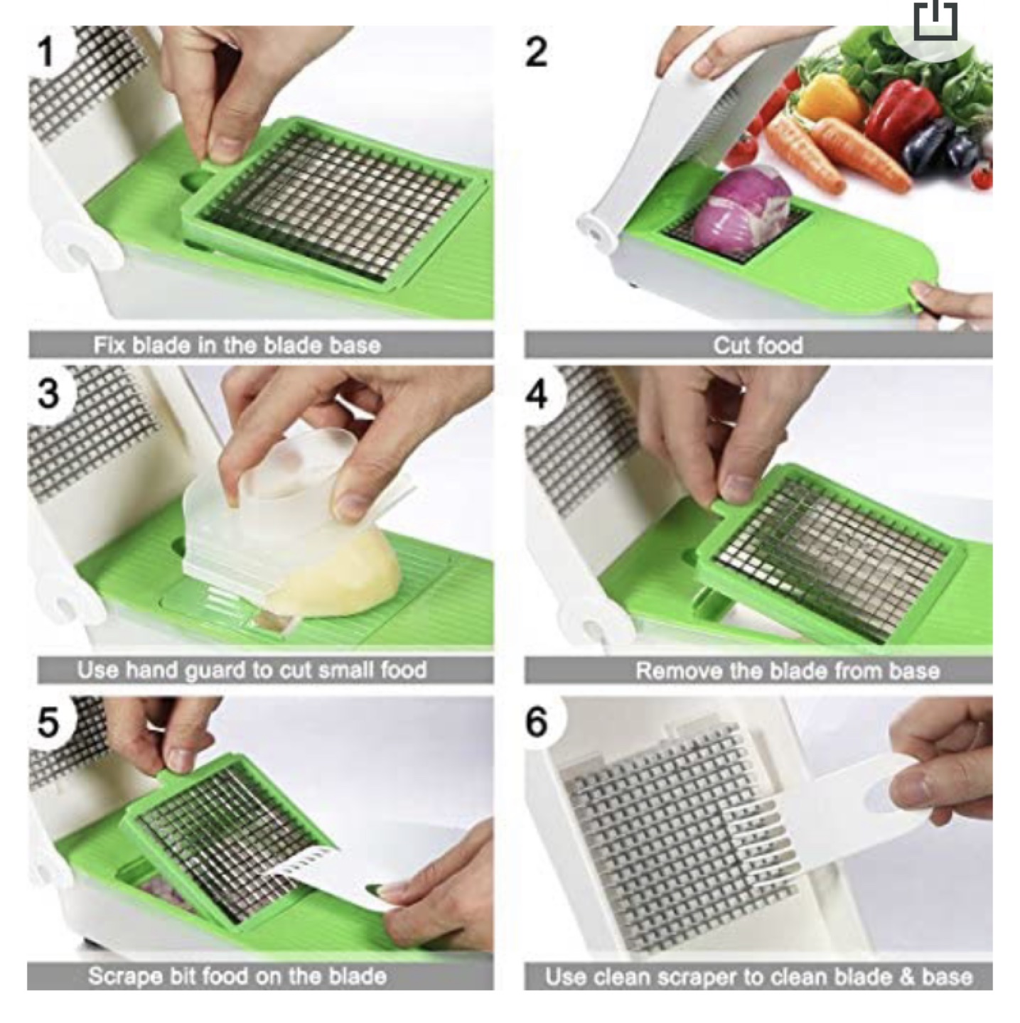 Aliskid vegetable chopper - photo 2