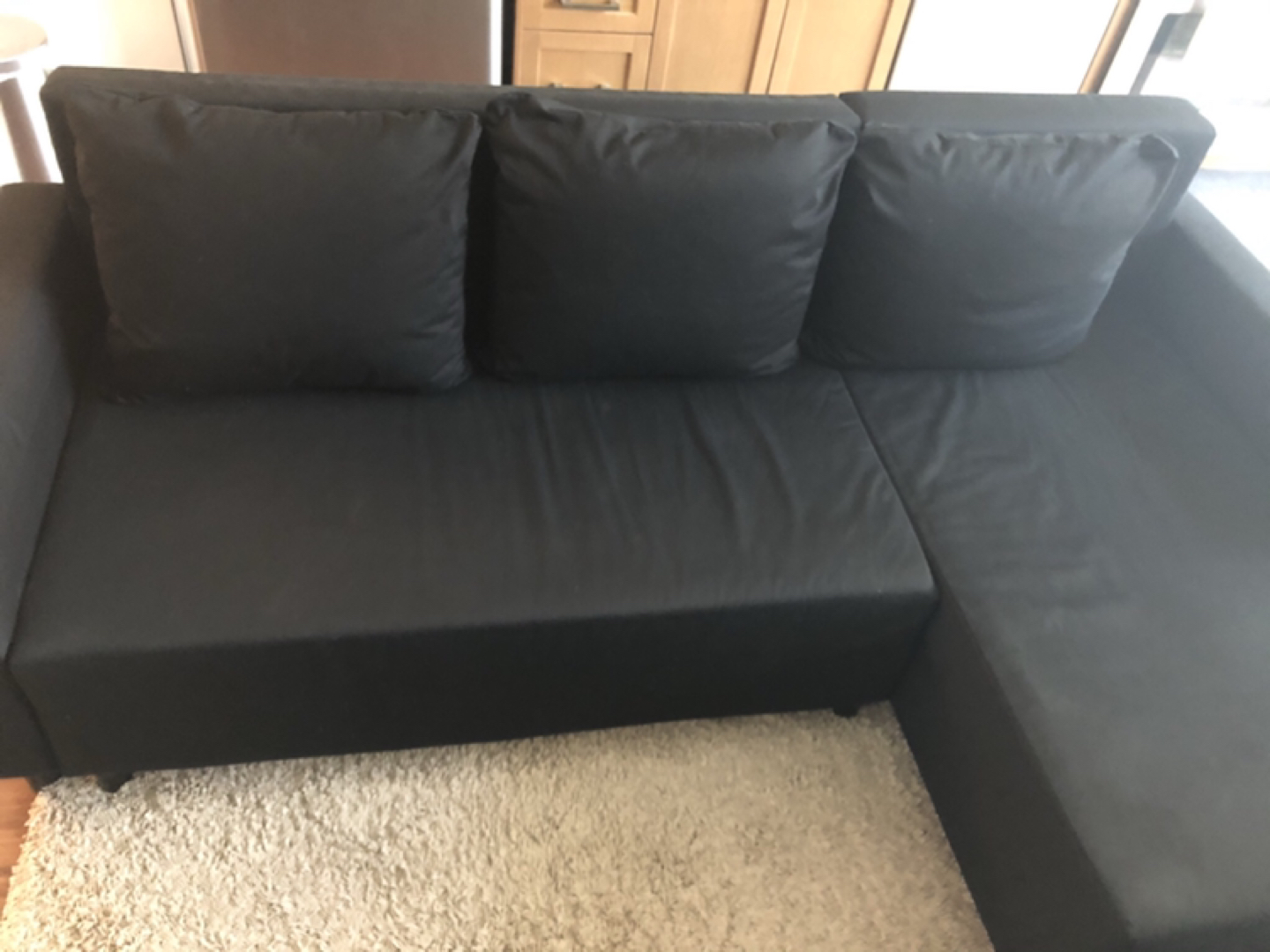 Sectional sofa bed with storage  - photo 2