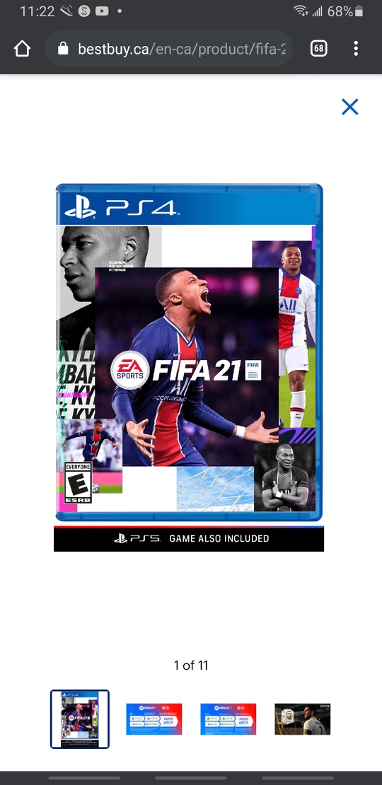 NEW! FIFA 21 PA4 & PS5 Cross Gen Game - photo 2