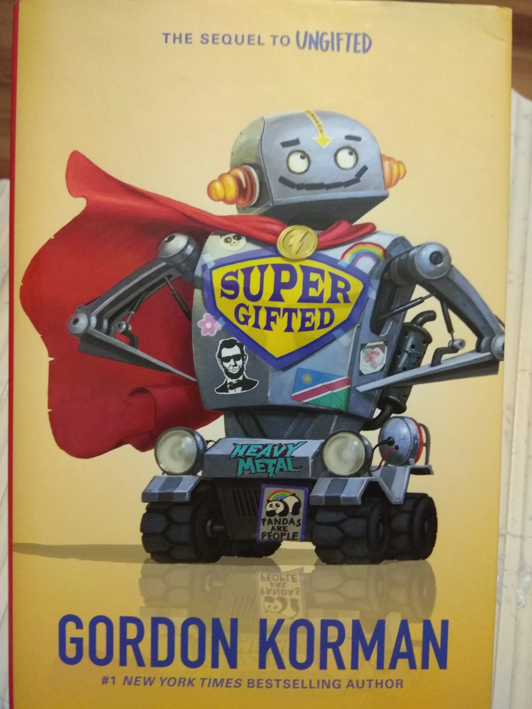 Book by Gordon Korman: Supergifted thumbnail