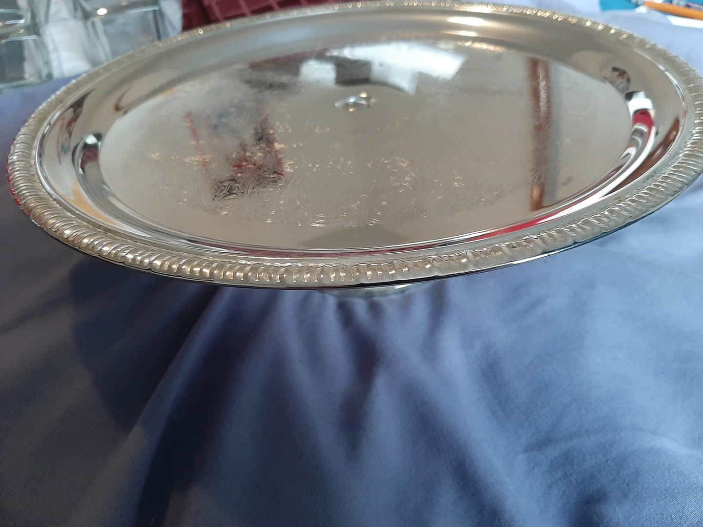 Silver Plated Cake Server thumbnail