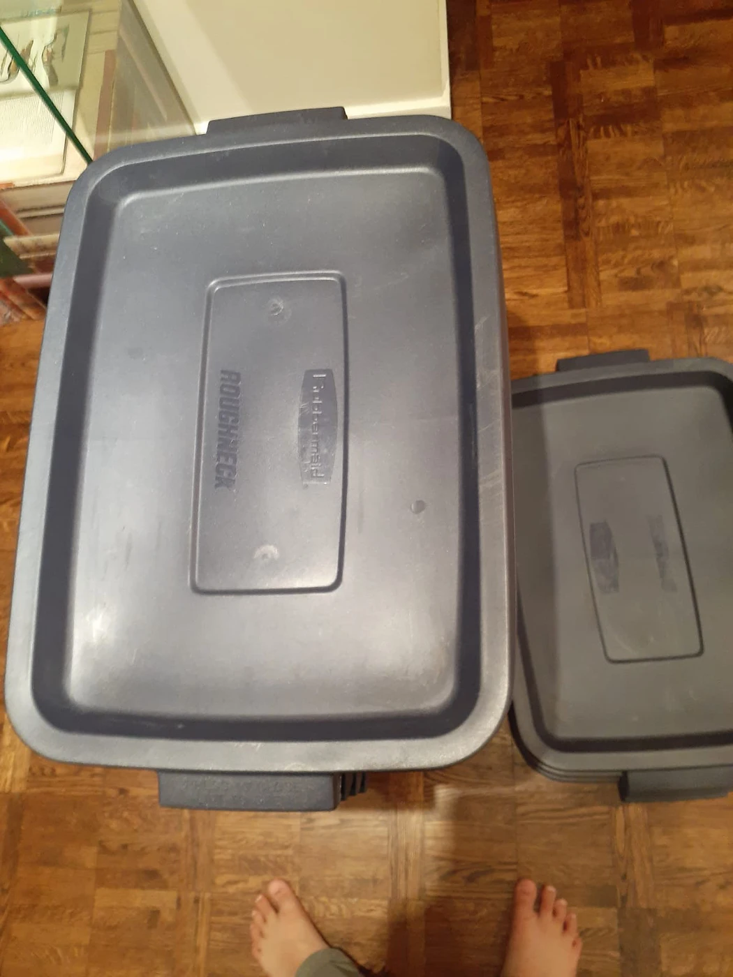 3 Rubbermaid Roughneck️ Storage Totes 18 Gal - photo 4