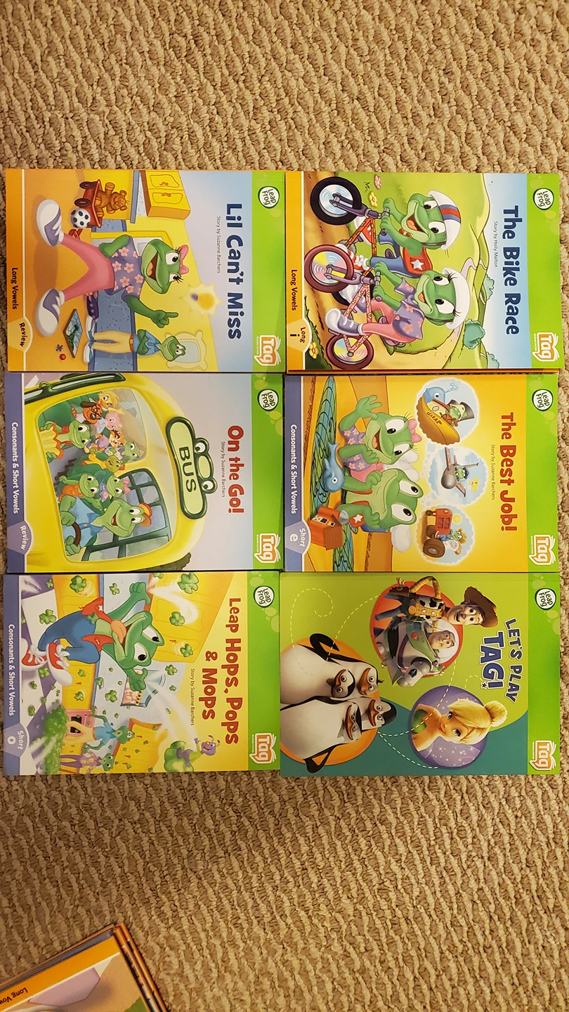 Leapfrog tag reader and 12 books - photo 3