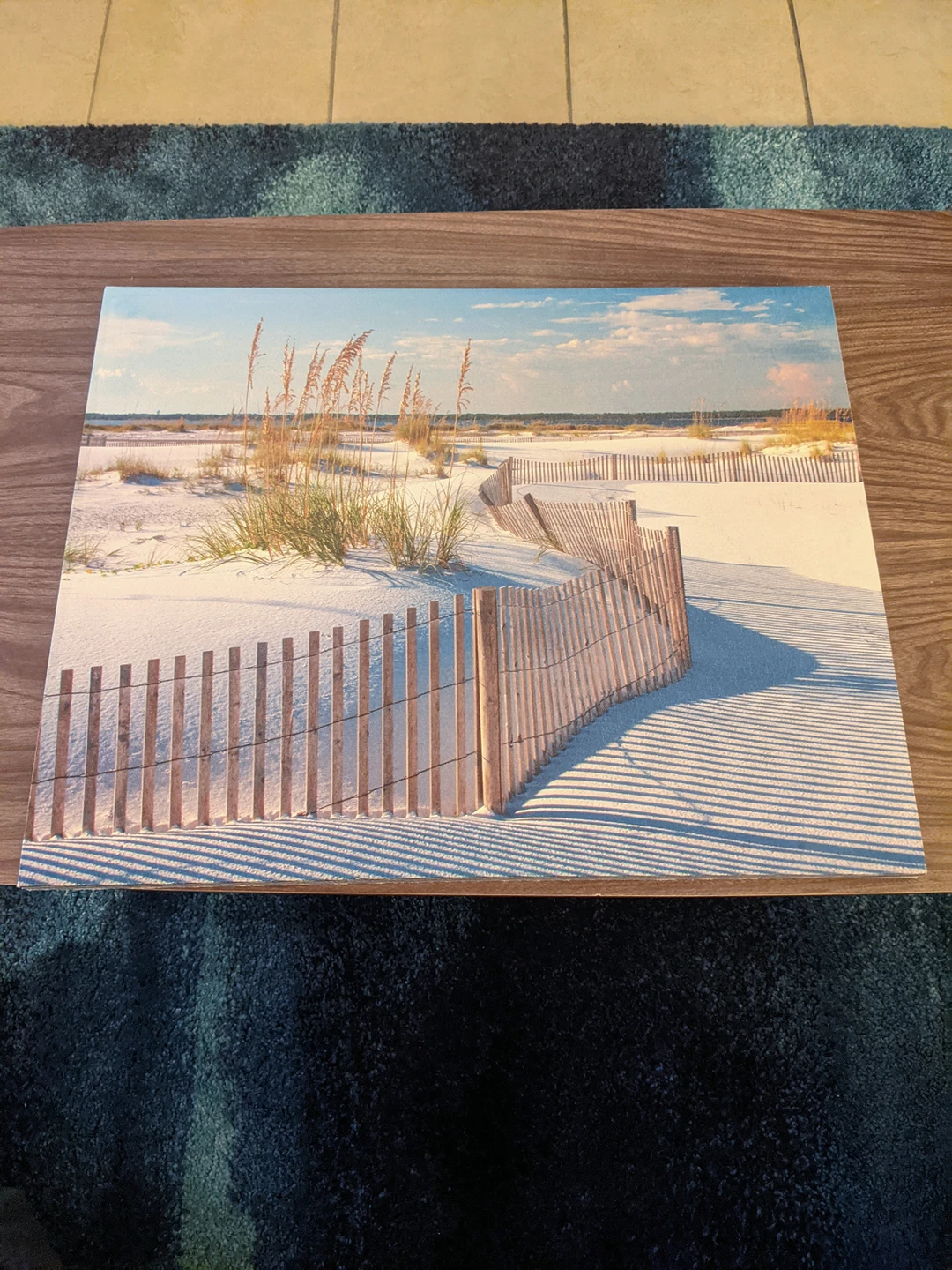 Beach Photo Print On Canvas Frame thumbnail