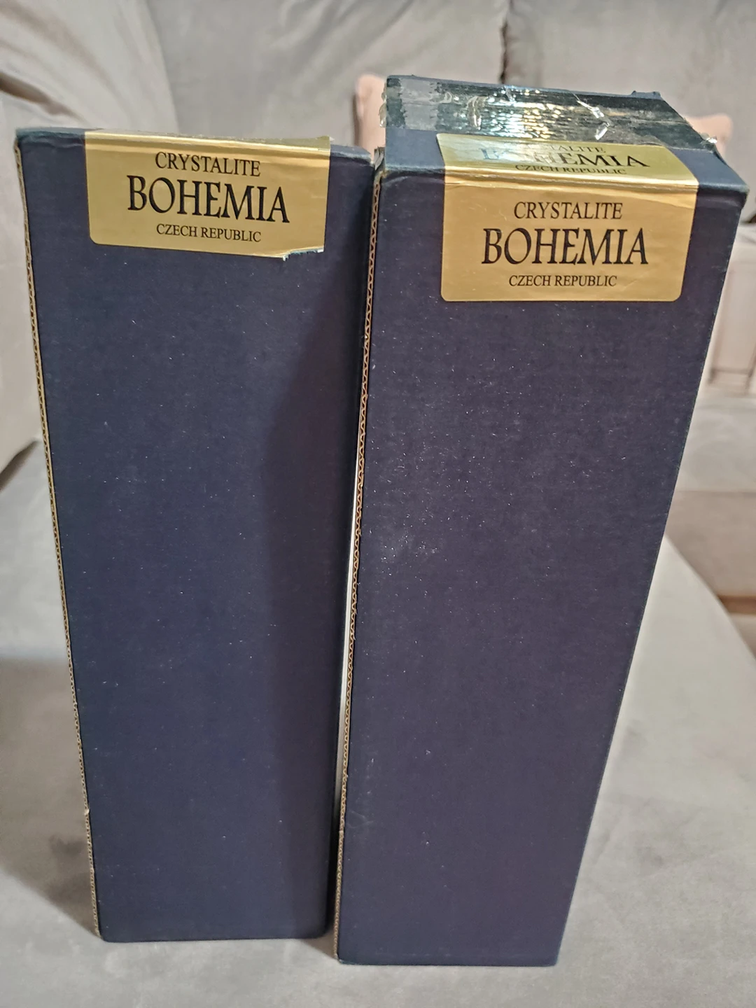 New high end 2 BOHEMIA Chrystal candle holders - photo 4