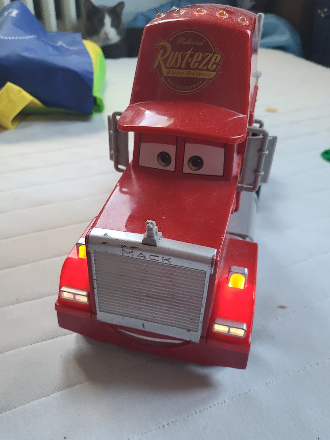 Mack the truck from mcqueen