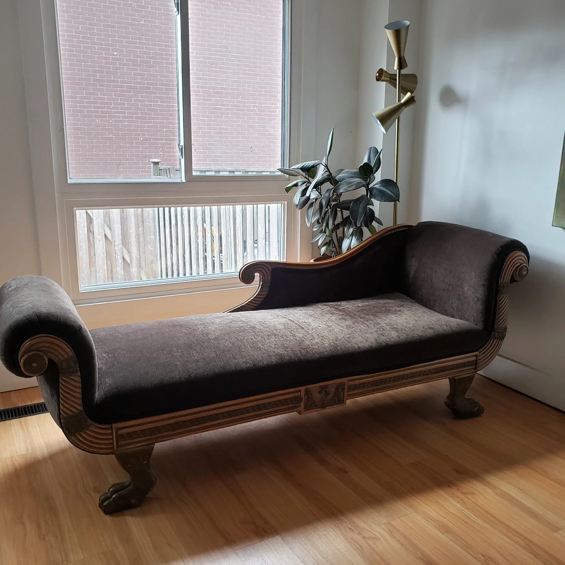 vintage chaise sofa thumbnail