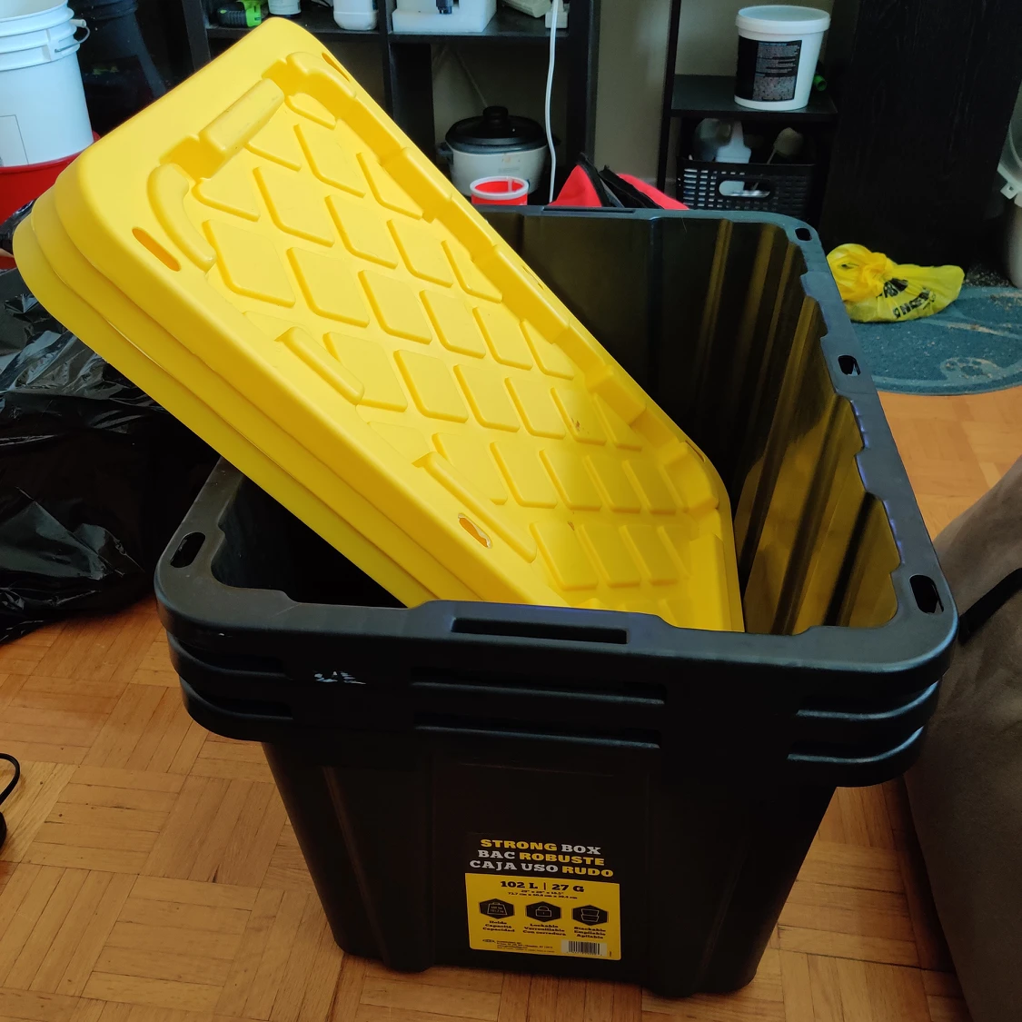 30 gallon storage box