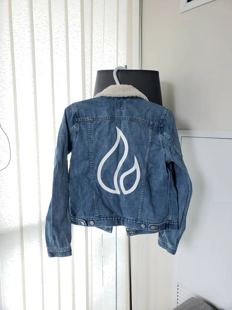 Gap Sherpa Jean Jacket size small - photo 3