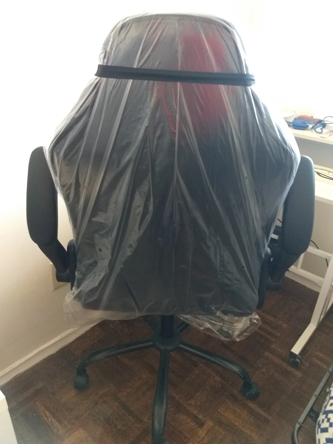 brand new office chair with lumbar support and massager - photo 2