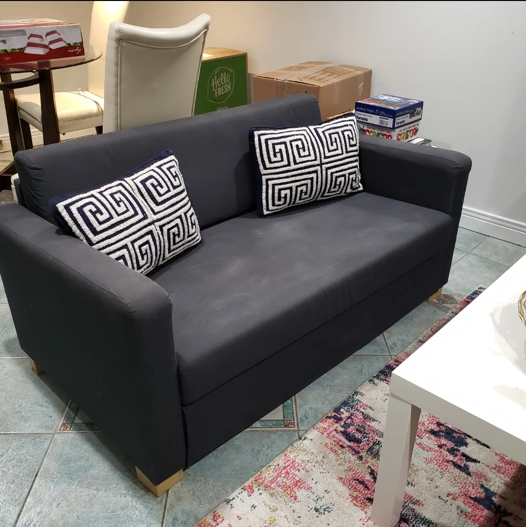 Ikea love seat sofa bed
