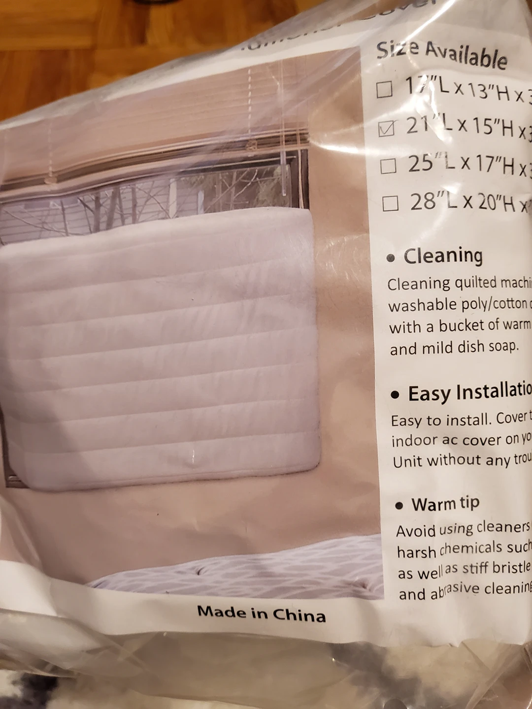 2 Indoor Air Conditioner Cover - photo 2