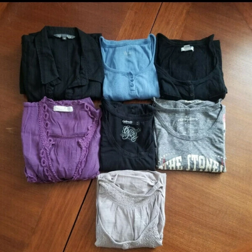 lot of shirts