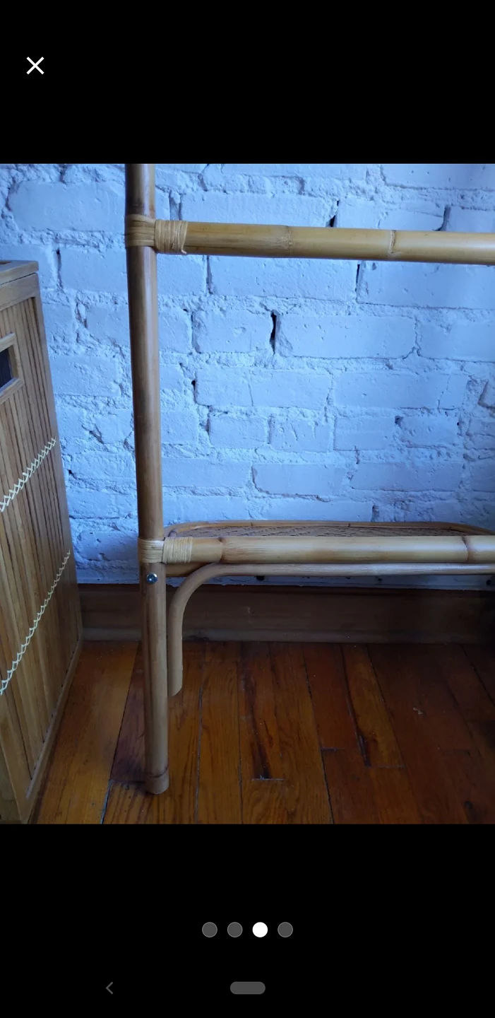 Bamboo towel rack - photo 3