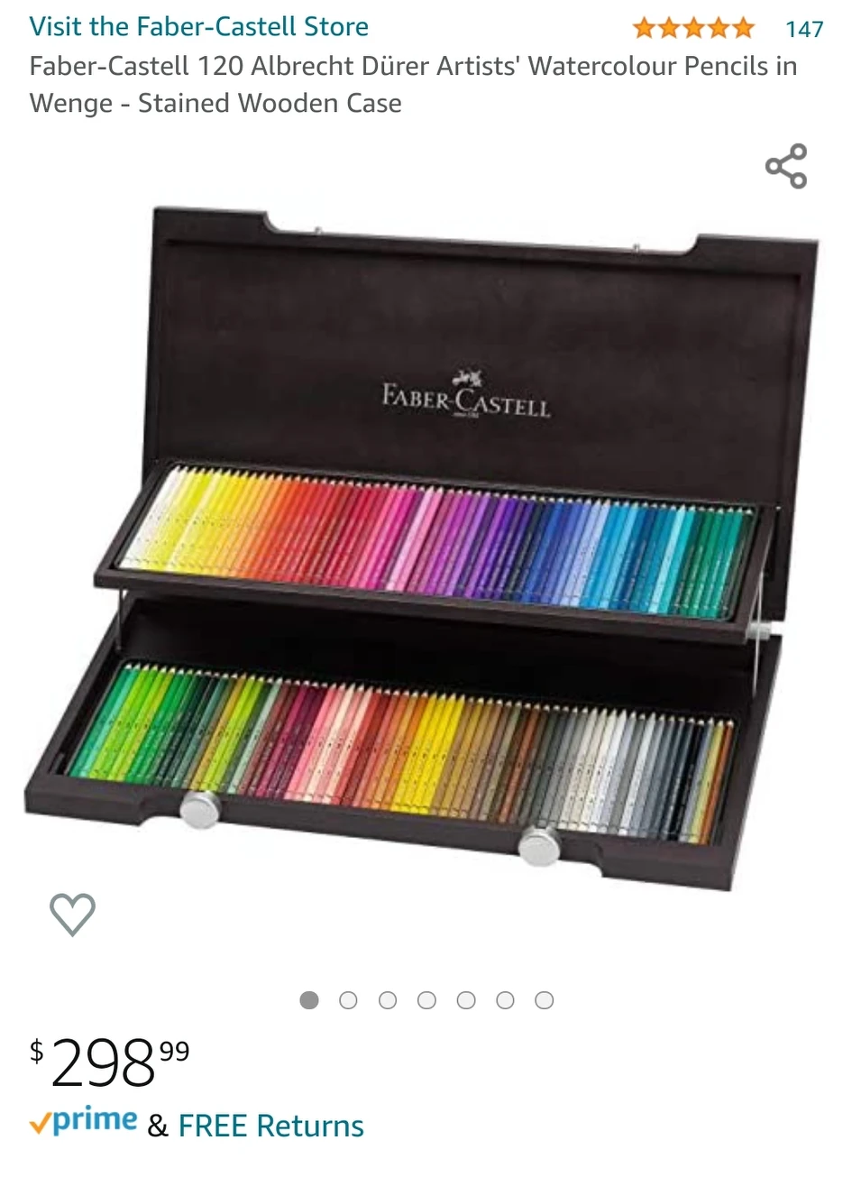 Faber-Castell 120 Watercolor Pencils