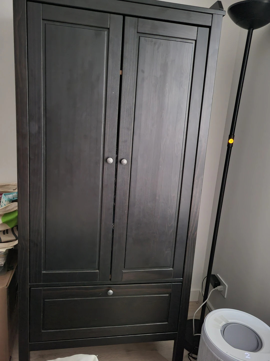 children's wardrobe (in box , needs to be assembled)