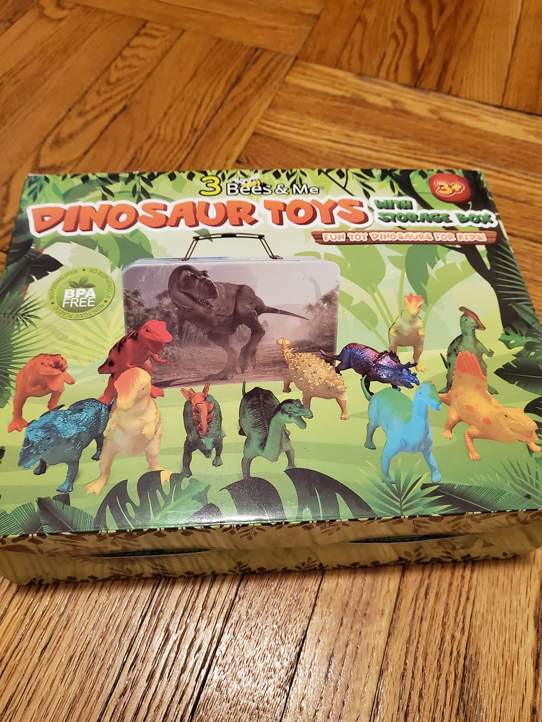 DINOSAUR TOYS WITH STIRAGE BOX - photo 4