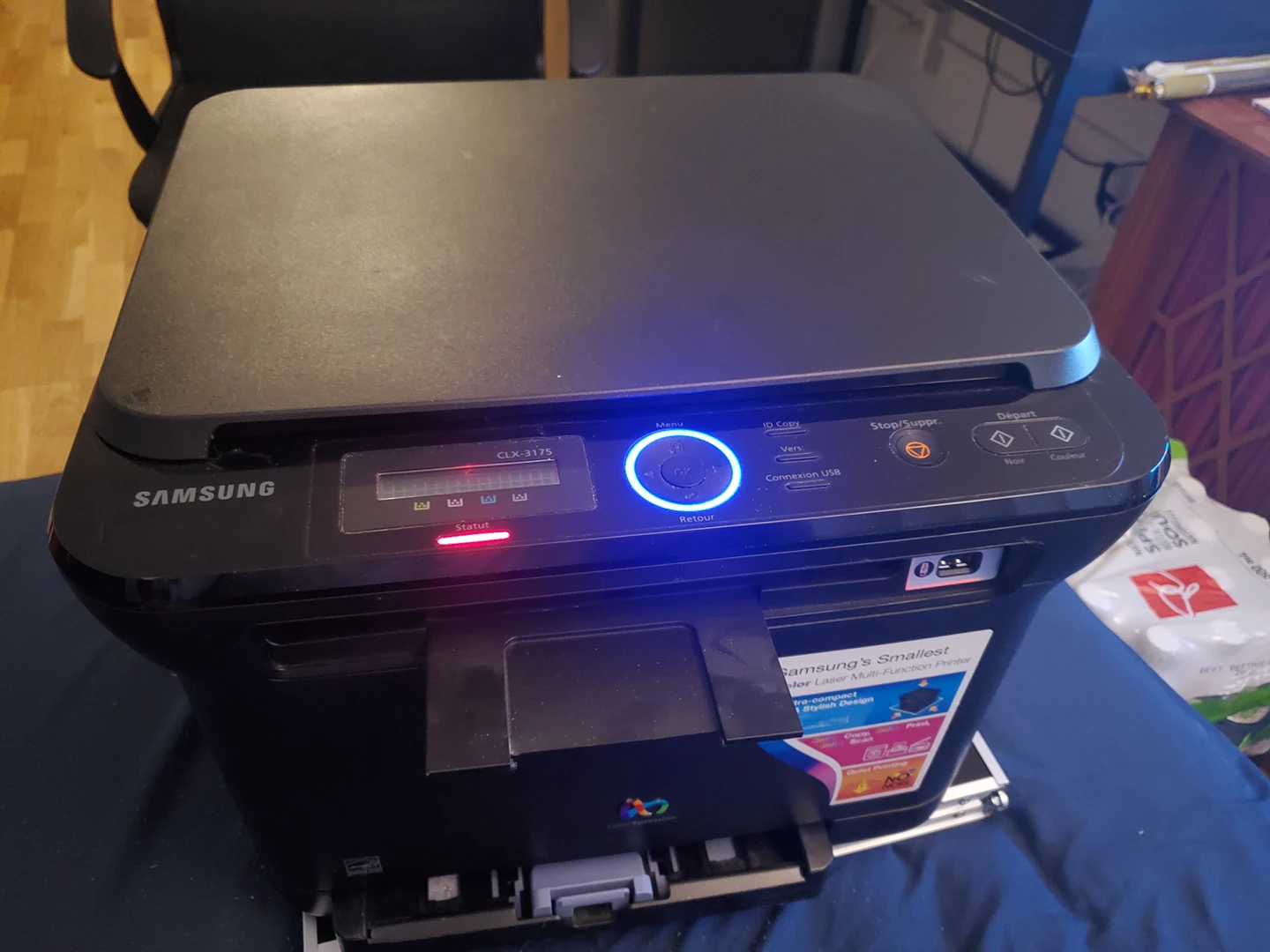 printer  samsung - clx 3175