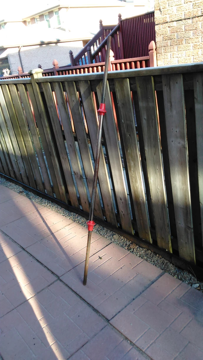 6feet 1 inch standard weight lifting bar thumbnail
