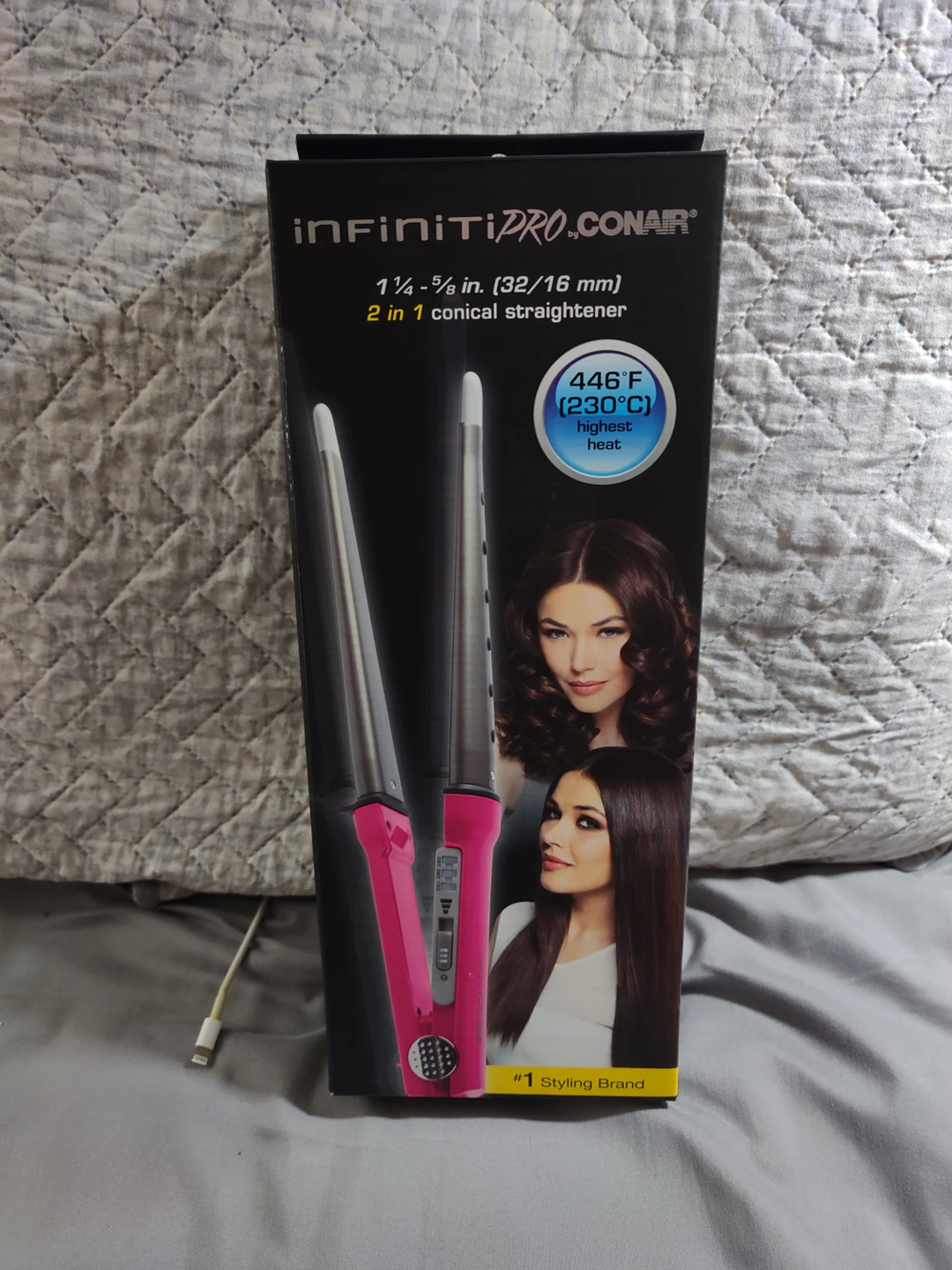 Conair InfinitiPRO 2 in 1 Conical Straightener thumbnail