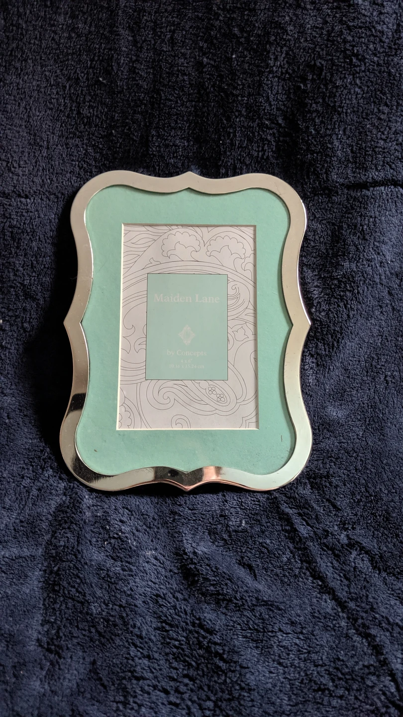 Silver frame