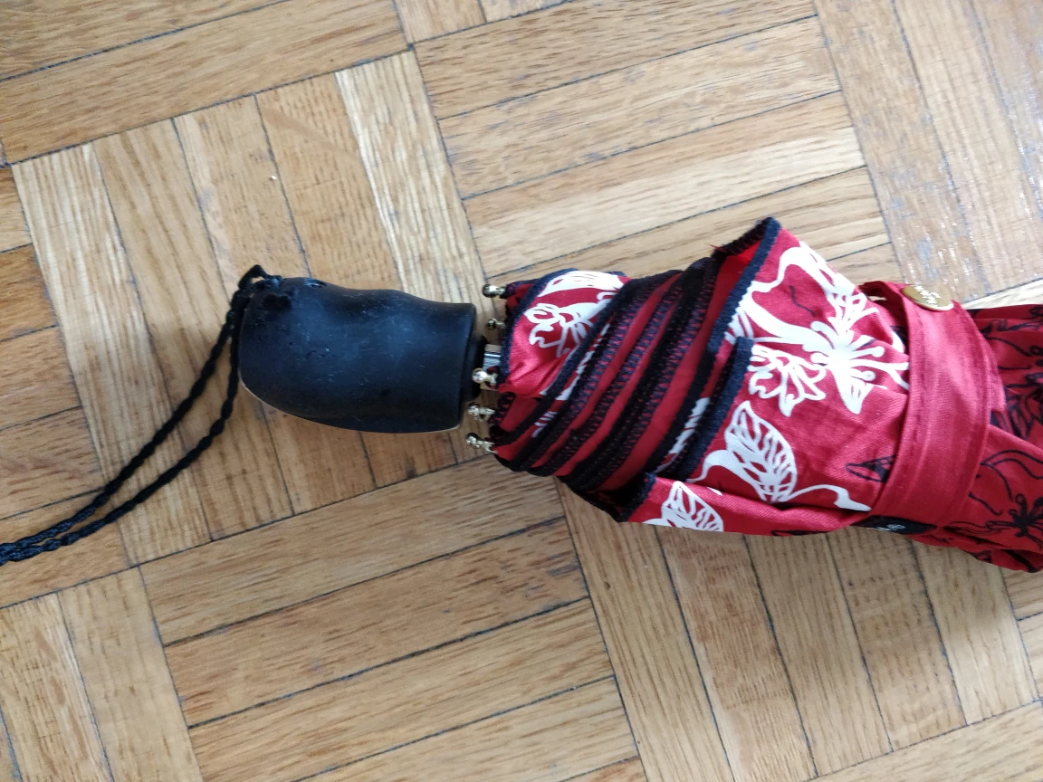 red umbrella. full automatic open / close - photo 4