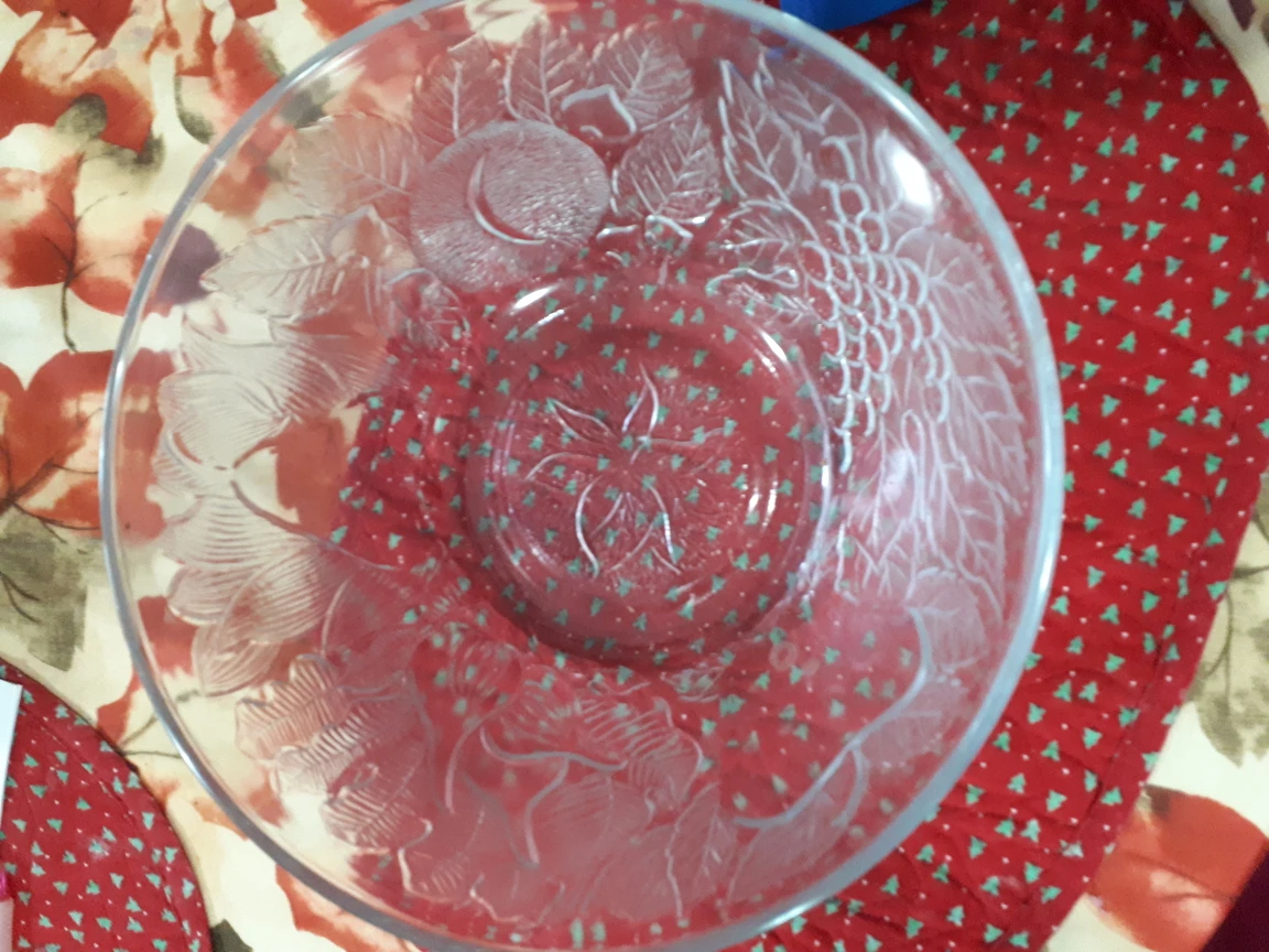 large crystal ball glass