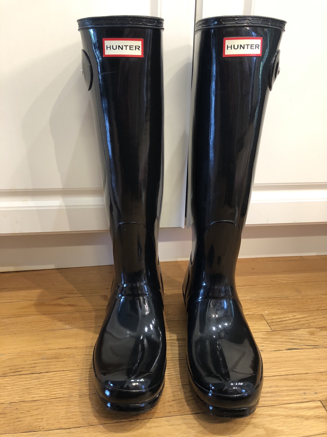 HUNTER TALL ORIGINAL RAIN BOOTS (Women’s size 9) thumbnail