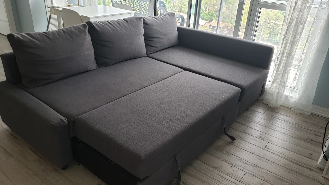 IKEA sofa bed with storage - photo 3