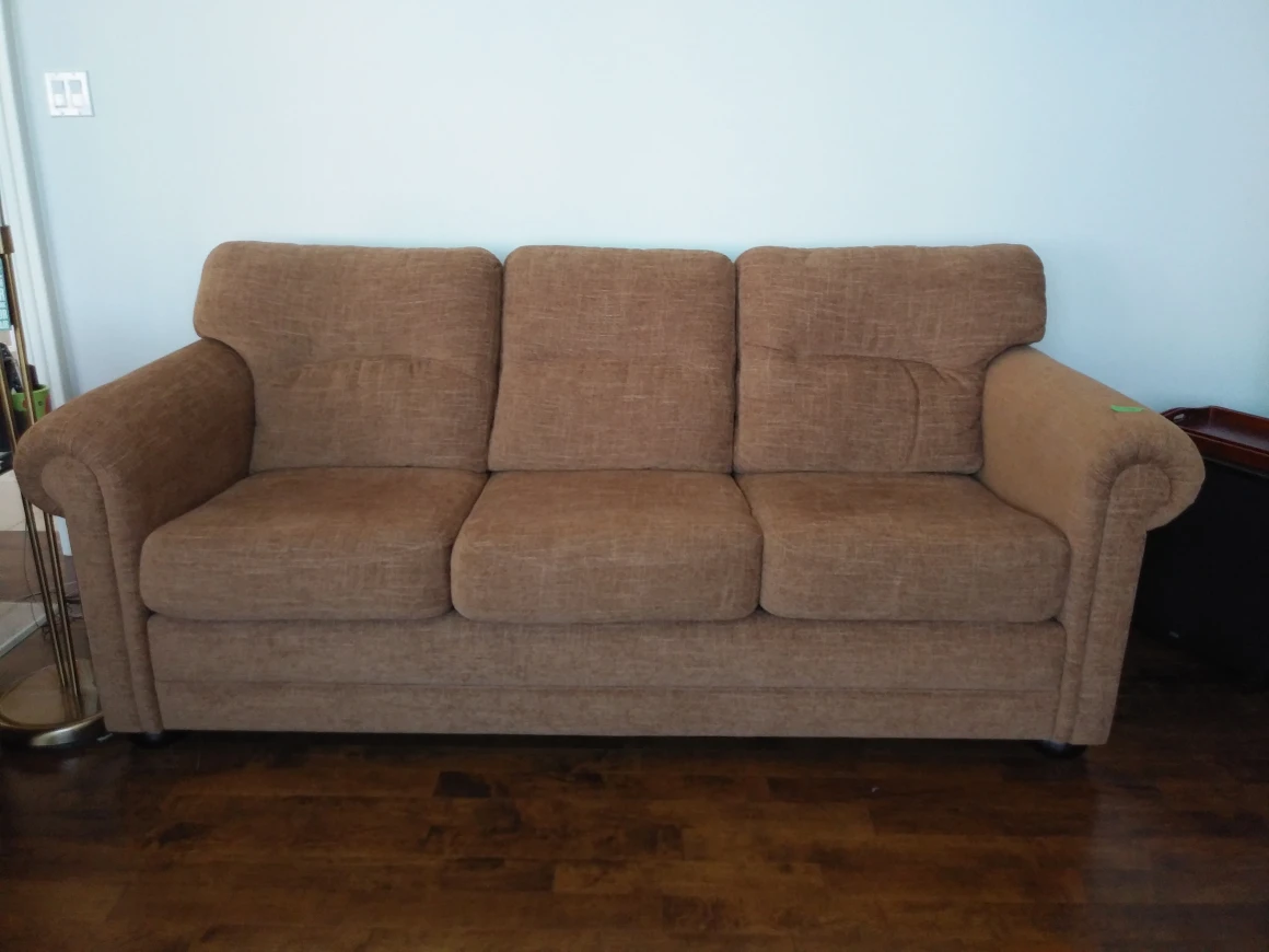 Comfy Brown Sofa + Free Delivery