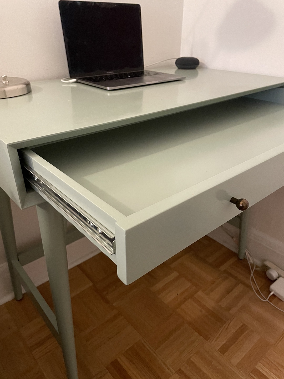 West Elm mid-century modern desk - photo 2