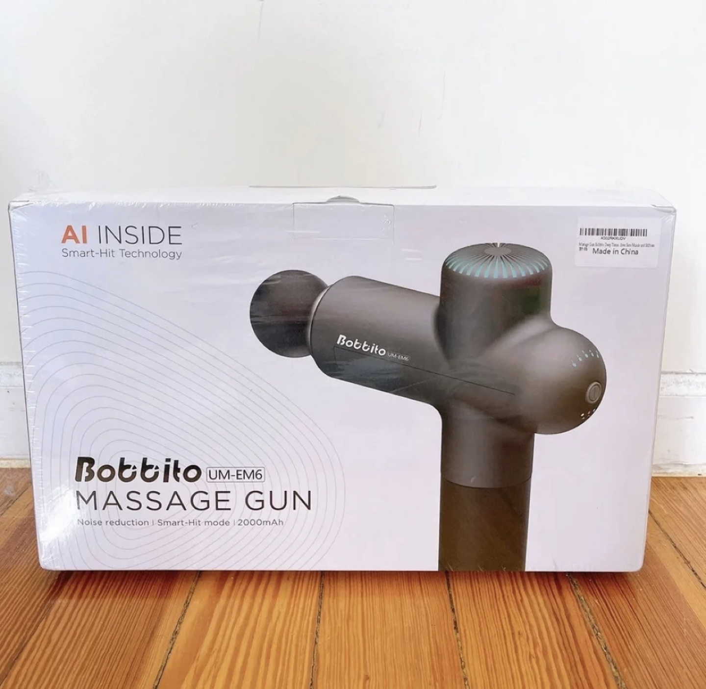 Deep tissue massage gun